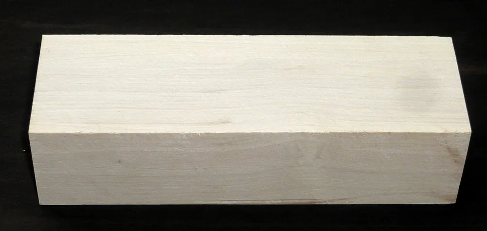 Weißbuche Griffblock 120 x 40 x 30 mm