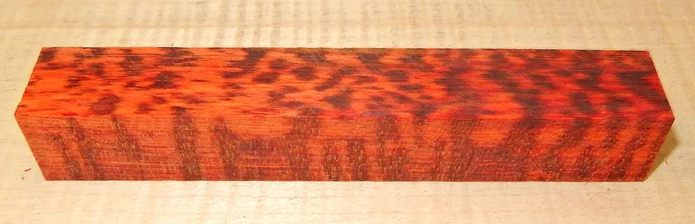 Snake Wood Pen Blank AAA Figured 120 x 19 x 19 mm