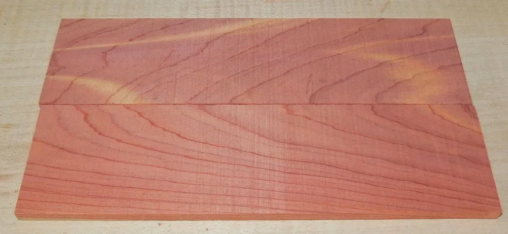 Virginian Juniper, Red Juniper Folder Knife Scales 120 x 40 x 4 mm