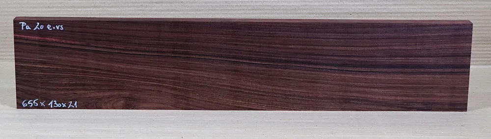Pa020 Rosewood, East Indian Old Stock! 655 x 130 x 21 mm