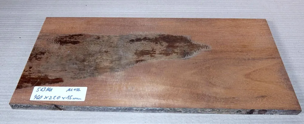 Ma512 Antique solid Mahogany Wood 19th Century 460 x 220 x 15 mm