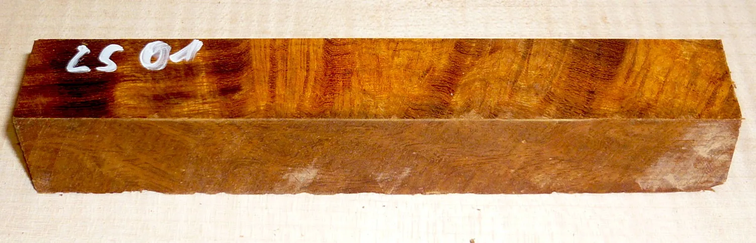 2501 Wüsteneisenholz Maser Penblank 125 x 20 x 20 mm