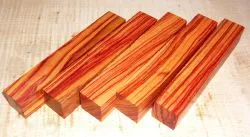 Tulipwood Pen Blank 120 x 20 x 20 mm