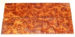 Thuya Burl Folder Scales 120 x 40 x 4 mm