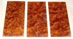 Thuya Burl Folder Scales 120 x 40 x 4 mm