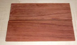 Bubinga Folder-Griffschalen 120 x 40 x 4 mm