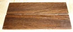 Smoked Oak Razor Knife Scales 120 x 40 x 4 mm