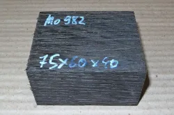 Mo982 Mooreiche Morta Ebauchon Pfeifenrohling 75 x 60 x 42 mm