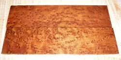 Vogelaugenahorn getempert Folder-Griffschalen 120 x 40 x 4 mm