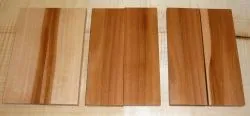 Apple Wood Knife Scales Pair 120 x 40 x 10 mm