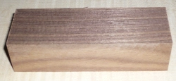 Nussbaum Schwarznuss Griffblock 120 x 40 x 30 mm