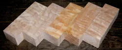 Quilted Maple Muschel-Ahorn Griffblock 120 x 40 x 30 mm