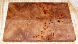 Elm Burl Knife Scales 120 x 40 x 10 mm