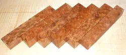 Pyinma Burl Pen Blank 120 x 20 x 20 mm