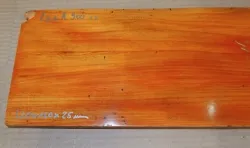 RueA900 Antique Biedermeier Solid Elm Wood  720 x 150 x 25 mm