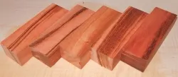 Tigerwood, Goncalo Alves Knife Blank 120 x 40 x 30 mm