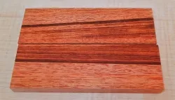 Tigerwood, Goncalo Alves Knife Scales 120 x 40 x 10 mm