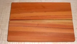 Peroba Rosa, Salmon Wood Knife Scales 120 x 40 x 10 mm