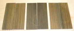 Pockholz Folder-Griffschalen 120 x 40 x 4 mm