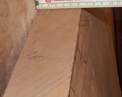 Ol540 Wild Olive Wood Tabletop XXL-Plank 1500 x 450 x 60 mm