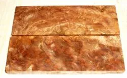 Pyinma Burl Folder Knife Scales 120 x 40 x 4 mm