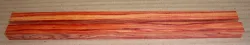 Ro018 Tulipwood, Brazilian, Pair of Chop Stick Blanks 240 x 10 x 10 mm