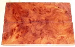 Redwood Burl Vavona Burl Knife Scales 120 x 40 x 4 mm