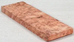 Amb015 Amboyna Burl Small Board 290 x 85 x 20 mm