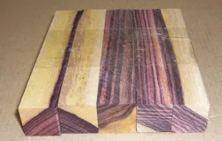 Kö015 Königsholz bicolor Penblanks 5 Stck. à 120 x 20 x 20 mm