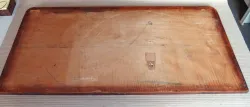 Ma517 Antike Mahagoni-Spieltischplatte, Patina 19. Jhdt. 865 x 420 x 20 mm