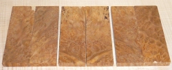Goldfield Maser, Griffschalen 120 x 40 x 10 mm