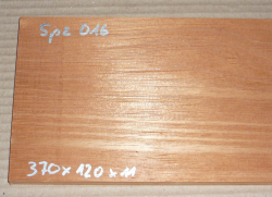 Spz016 Spanish Cedar Small Board 370 x 120 x 11 mm