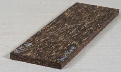 Pl013 Black Palm Wood Small Board 300 x 95 x 11 mm