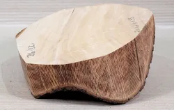 Bb013 Pear Wood Blank 210 x 210 x 55 mm