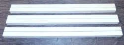 Wb018 Weißbuche Essstäbchenrohlinge, Paar a 240 x 10 x 10 mm