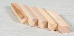 Pf015 Pflaumenholz 5 Penblanks à 120 x 20 x 20 mm