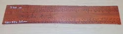 Sl015 Snake Wood Saw Cut Veneer 480 x 80 x 3,5 mm