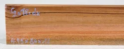 Ga018 Tigerwood, Goncalo Alves Small Board 495 x 80 x 11 mm