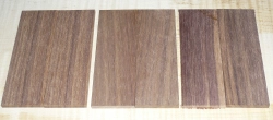 Nussbaum Schwarznuss Aminuss Folder-Griffschalen 120 x 40 x 4 mm