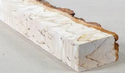 Bik099 Karelian Birch Burl Blank 365 x 45 x 40 mm