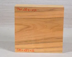 Per028 Peroba Rosa, Salmon Wood Block 185 x 195 x 50 mm
