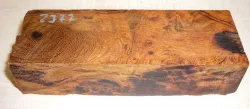 2377 Wüsteneisenholz Maser Griffblock 120 x 40 x 30 mm