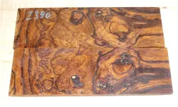2390 Wüsteneisenholz Maser Folder-Griffschalen 120 x 40 x 4 mm