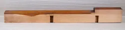 Ki503Antique Biedermeier Solid Cherry Wood Panel  760 x 70 x 50 mm