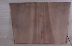 Ki510 Antique Biedermeier Solid Cherry Wood Panel 400 x 520 x 8 mm