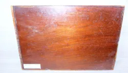 Ma502 Antike Mahagoni-Füllung furniert Patina 19. Jhdt. 500 x 340 x 12 mm