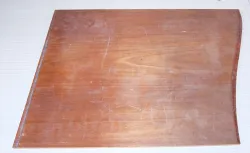 Ma503 Antique Mahogany solid Board 19th Century 610 x 460 x 8 mm