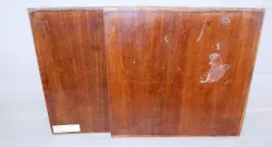 Ma505 Antique Mahogany veneered Board 19th Century 420 x 440 x 9 mm