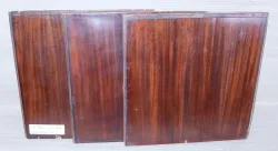 Ma510 Antique Mahogany veneered Board 19th Century 320 x 320 x 12 mm