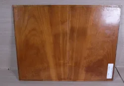 Ki500 Antique Biedermeier Solid Cherry Wood Panel  400 x 520 x 9 mm